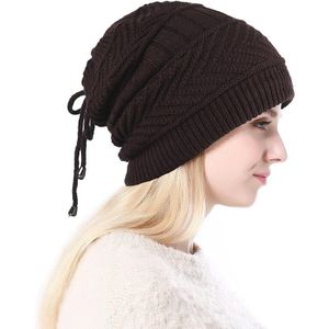 Paardenstaart Beanie Winter Skullies Mutsen Caps dames mode multifunctionele warme muts Voor Vrouwen outdoor Vrouwelijke Gebreide Muts z104