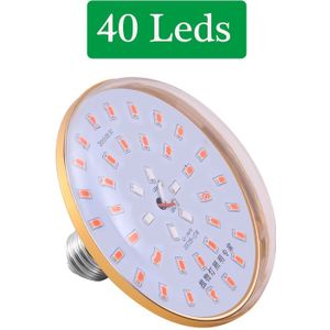 Volledige Spectrum Led Grow Lamp E27 Groeiende Lichten Phyto Grow Plant Lamp Voor Indoor Hydrocultuur Bloem Kas 220V 30 Leds