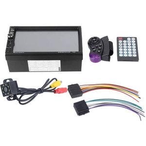 Auto MP5, 7060B 7Inch Hd Tft Sn Bluetooth Auto MP5 Video Speler Fm Radio Aux Usb Achteruitrijcamera Met Afstandsbediening controle