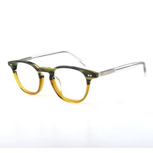 Retro Ronde Gepolariseerde Zonnebril mannen Zonnebril ov5186 Brand Brillen Eyewear gafas de sol mujer