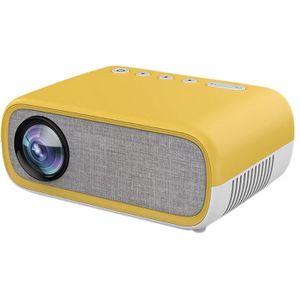 Full-Mini Draagbare Projector Fhd 1080P Kleur Led 3D Spelen Met Ingebouwde Luidsprekers Voor Home Audiovisuele