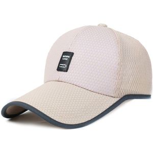 Mannen Cap Mesh Zonnescherm Sport Mannen Caps Zwart Wit Casual Eenvoudige Cap Pet Hoed