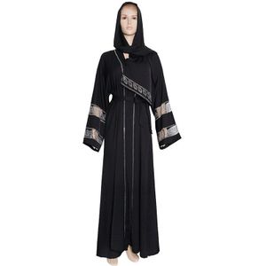 Md Abaya Voor Vrouwen Hijab Jurk Dubai Turkije Moslim Hijab Jurk Caftan Marocain Shiny Stones Kimono Islamitische Kleding