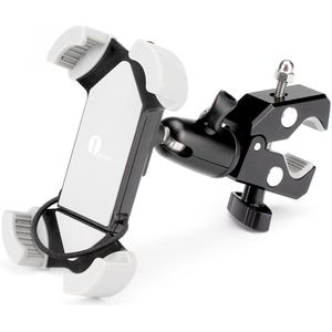 Motorcycle Handle Bar Mount Mobiele Telefoon Houder Fiets Rail Mount Telefoon Houder Cradle voor iPhone, galaxy S9 en Elke Telefoon