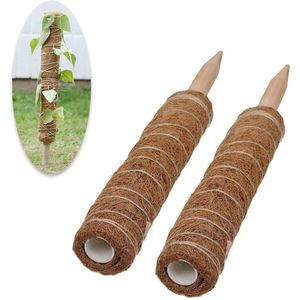Plant Klimmen Kokos Totem Pole Veilig Tuinieren Kokospalm Stick Voor Ondersteuning Planten Klimmen Wijnstokken En Klimplanten Hulpgereedschappen