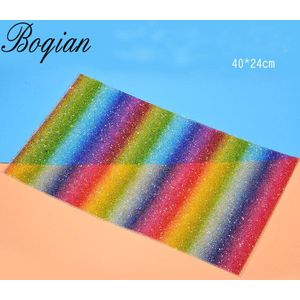 Bqan 40*24Cm Luipaard Opvouwbare Mat Nail Art Salon Manicure Praktijk Siliconen Kussen Hand Holder Kussen Kant Tafel nail Art Tool