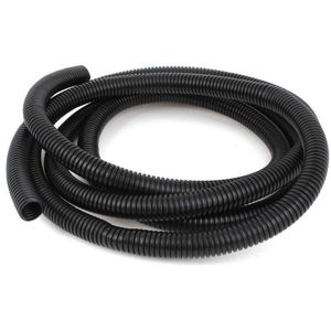 15mm x 18mm Flexibele Geïsoleerde PVC Geribbelde Gegolfd Slang Buis 3 Meter Lange