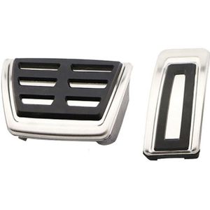 VEULEN BRANDENDE Rvs Auto Rest Pedaal Voet Brandstof Rem Pedalen Cover voor Volkswagen VW Golf 7 Mk7 VII GTI R