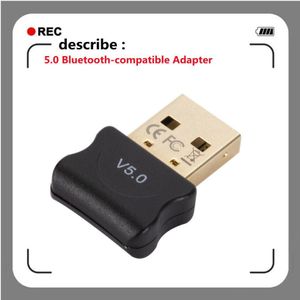 Usb Bluetooth 5.0 Adapter Zender Bluetooth V5.0 Ontvanger Audio Bluetooth Dongle Draadloze Usb Adapter Voor Computer Pc Laptop