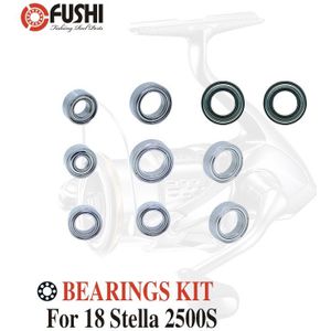 Vissen Reel Rvs Kogellagers Kit Voor Shimano 18 Stella 2500S / 03801 Spinnen Rollen Lager Kits