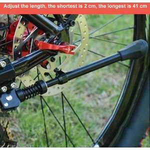 Verkoop Fiets Kickstand Mountainbike Mtb Aluminium Side Rear Kick Stand Verstelbare Fiets Accessoires Csv