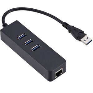 1000Mbps USB3.0 Hub Usb Ethernet RJ45 Lan Netwerkkaart Gigabit Ethernet Adapter Usb Hub 3.0 Voor Windows Macbook Pc laptop