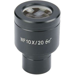 WF10X 20Mm Biologische Microscoop Oculair 23.2Mm Kaliber Hoge Oog Punt Breed Veld Oculaire Lens Microscopio Accessoires