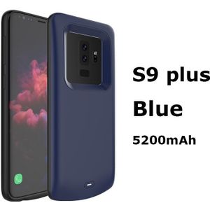 NEWDERY 4700/5200 mAh Externe Slanke batterij case Power Bank opladen case voor Samsung Galaxy S9/S9 Plus