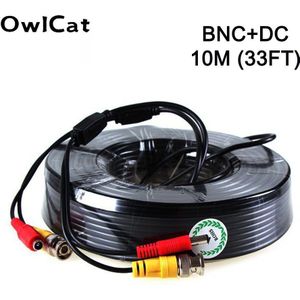 5M 10M 20M 25M 30M 40M 50M CCTV DVR Camera Recorder Systeem Video kabel DC Power Security Surveillance BNC Kabel