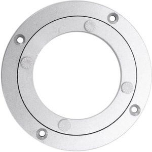 Aluminium Legering Roterende Lager Draaitafel Ronde Eettafel Glad Kwartelplaat (140Mm)