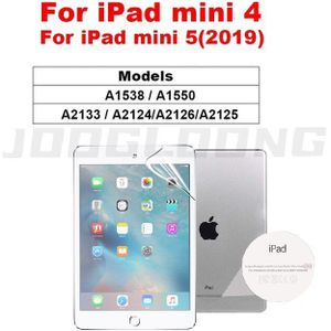 Hydrogel Film Voor Ipad 9.7 Air 4 3 2 1 Screen Protector Voor Ipad 7 10.2 Mini 4 5 pro 11 10.5 Zachte Beschermende Film