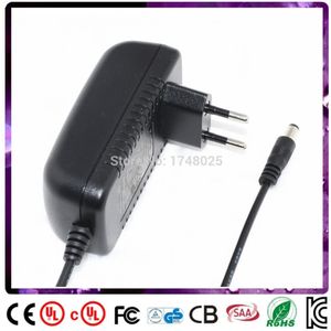 24 v 0.75a dc power adapter 24 volt 0.75 amp 750ma Voeding ingang ac 100-240v 5.5x 2.1mm schakelaar transformator