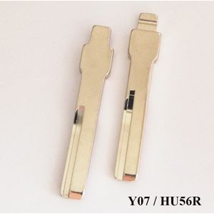 HU56 Autosleutel Flip Mes Voor Volvocar Afstandsbediening Sleutel Embryo Ongecensureerd Blade Y70 HU56R Voor Kd Vvdi Jmd Remote