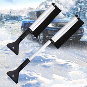 2 stuks Auto Intrekbare Sneeuwschuiver Ijskrabber Sneeuwruimen Sneeuw Borstel Schop Removal Tool