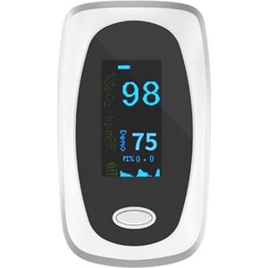 Draagbare Vingertop Oximeter Led Display Bloed Zuurstof Hartslagmeter Verzadiging Meter Clip Type Spo2 Sensor Monitor