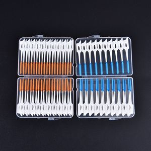 80Pcs Elastische Massage Tandvlees Tanden Borstel Soft Silicon Rubber Spiraal Dubbele Hoofd Floss Tandenstoker Rager Oral Care
