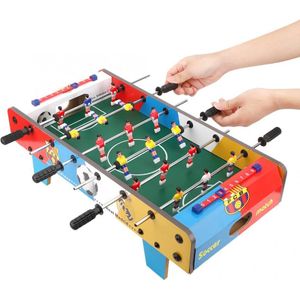 Kinderen Voetbal Tafel Indoor Mini Game Tafelvoetbal Speelgoed Ouder-kind Oefening Jongen Desktop Voetbal Houten Educatief Speelgoed