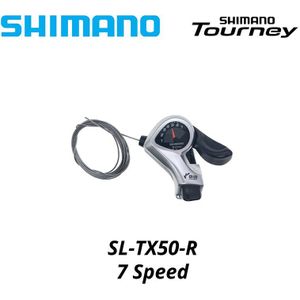 Shimano TX50 Tourney Sis SL-TX50 Fiets Versnellingspook 3*6S 3*7S 3V Links 6V Rechts 7V 18 21 Speed Paar Tx50 Shifters Gear Kabel