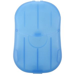 2 Dozen Mini Wassen Hand Bath Travel Scented Slide Sheets Schuimende Doos Paper Soap