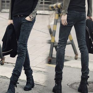 2022 Mode Sneeuw Wassen Grey Jeans Mannen Casual Denim Slim Fit Potlood Broek Cowboy Tieners Pantalon Jeans Hombre