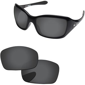 Zwart Grijs Gepolariseerde Vervanging Lenzen Voor Verrukkelijk Zonnebril Frame 100% UVA en UVB Bescherming