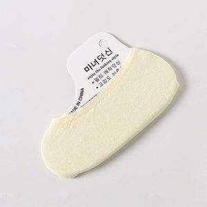 Dames Fluwelen Onzichtbare Boot Sokken Hak Met Siliconen Antislip-Zomer Ultra-Dunne Vrouwen Sokken Ondiep Mond Lage cut Sok Slippers