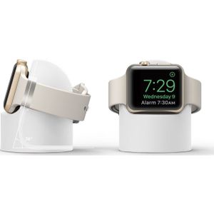 Charger Stand Mount Siliconen Dock Houder Voor Apple Horloge Serie 4 3 2 1 Lader Kabel Voor Apple Horloge 44mm/42Mm/40Mm/38Mm