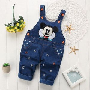 lente herfst Baby boy overalls bib kind denim broek baby jumpsuit, kinderkleding romper kids