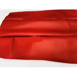 Rode bodem polyurethaan waterdichte lederen kussen stoelhoezen voor yamaha motorfiets DT125R DT200R 99-97