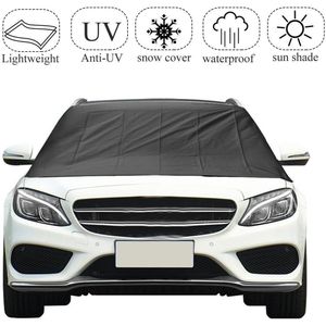 215X125cm Magnetische Auto Voorruit Cover Anit Sneeuw Zon Ice Shield Voorruit Zonneschermen Waterdicht Protector Winter