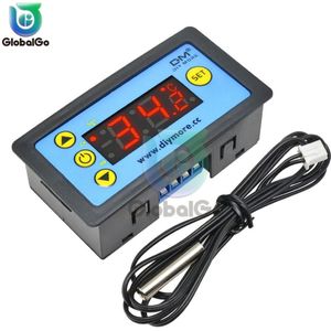 12 24 220V Intelligente Digitale Thermostaat Regulator Voor Koelkast Warmte Koele Temperatuur Controller Controle Ntc Sensor Schakelaar