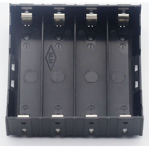 ABS 4*18650 Batterij Houder 2/3/4X18650 Batterij DIY Opbergdoos Case 2/ 3/4 Slot Lithium Batterijen Container met Harde Pin