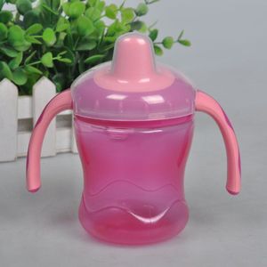 Pasgeboren Baby Voeden Flessen Cups voor Kids Water Melk Fles Zachte Mond Eendenbek Sippy Zuigfles Zuigeling Training