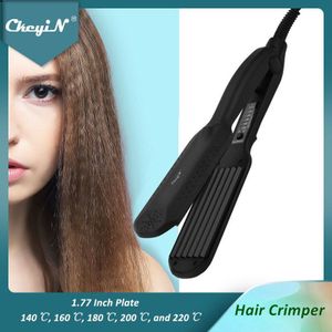 220V Professionele Haar Krultang Crimper Waver Salon Perm Spalk Haar Styling Tool 1.77 In Plaat Maïs Wave Krimpen Curling ijzer 45