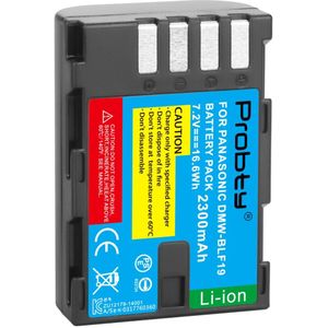 Probty 4 Stuks 2300Mah DMW-BLF19 Dmw BLF19 BLF19E DMW-BLF19e DMW-BLF19PP Batterij + Lcd Dual Usb Oplader Voor Panasonic Lumix GH3 GH4