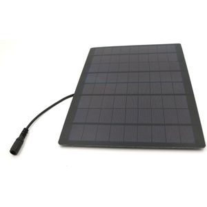 Solar Panel Charger 18V 500mA 9W met 30cm DC Connector 5.5*2.1 Polykristallijne Zonnecel DIY batterij Power Lading Module Telefoon