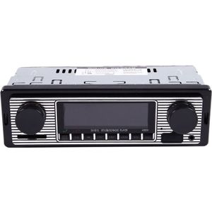 Bluetooth Vintage Auto Radio MP3 Speler Stereo Usb Aux Klassieke Auto Stereo O