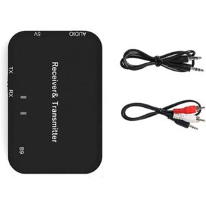 B9 2 In 1 Bluetooth Draadloze Audio-ontvanger Zender 3.5Mm Aux Hifi 3.5 Jack Music Adapter Dongle Voor Tv pc Speaker