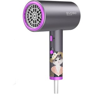 Draagbare Negatieve Ionen Föhn 1800W Twee Versnelling Snelheid Constante Temperatuur Voeden Haar Huishoudelijke Reizen Gebruik Haar Dyer Anion