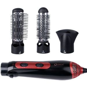 Professionele Föhn 3 In 1 Multi Haardroger Krultang Stijltang Kam Borstel Glad Kroezen Ionische Haar Pluizige Styling Tools