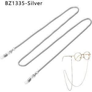 Mode Metalen Lenzenvloeistof Ketting Zonnebril Antislip Holder Glazen Ketting Parel Sterren Bril Cords Eyewear Accessoires