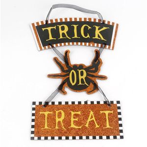 Halloween Decoratie Truc Of Behandelen Halloween Tuin Opknoping Vlag Skelet en Spider halloween Decor