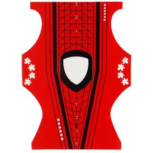 Tignish 50 Stks/partij Nail Formulier Voor Acryl Uv Gel Tip Nagels Uitbreiding Gids Franse Diy Gereedschap Zelfklevende Vormen stickers