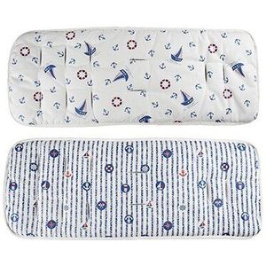 Baby-autozitje Pad Kinderwagen Matras Kids Seat Bescherming Accessoire Liner 5 Punten Harnas Kinderwagen Mat Kinderwagen Ondersteuning Kussen